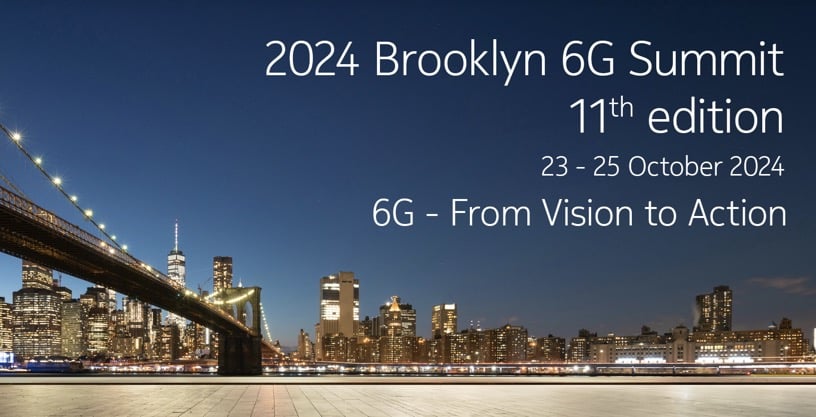 2024 Brooklyn 6G Summit 11th Edition - October 23-25, 2024 - 6G From Vision to Action - New York City Skyline