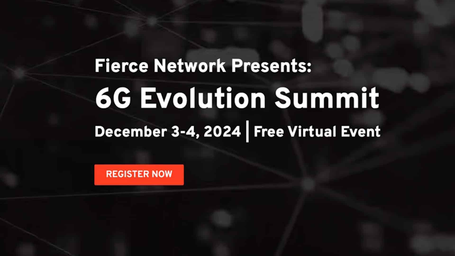 6G Evolution Summit 2024 virtual event, focusing on 6G technologies and sustainability.